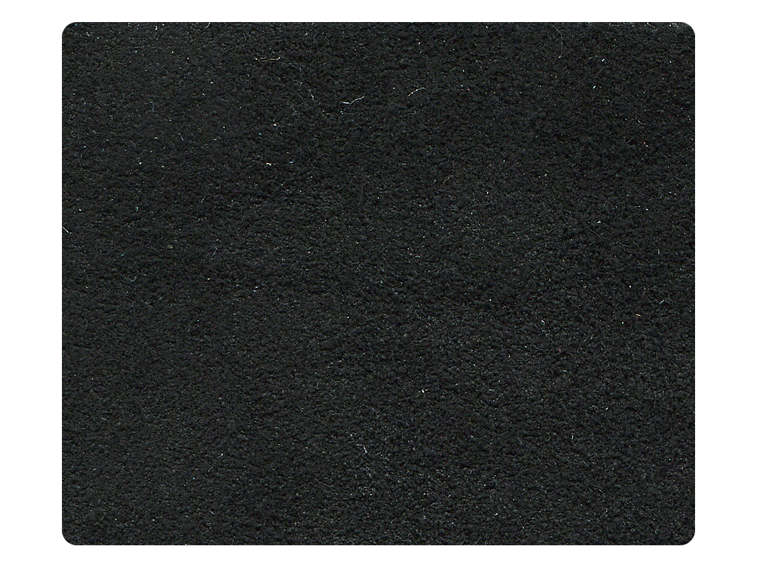 244 Black Suede Leather Fabric Swatch