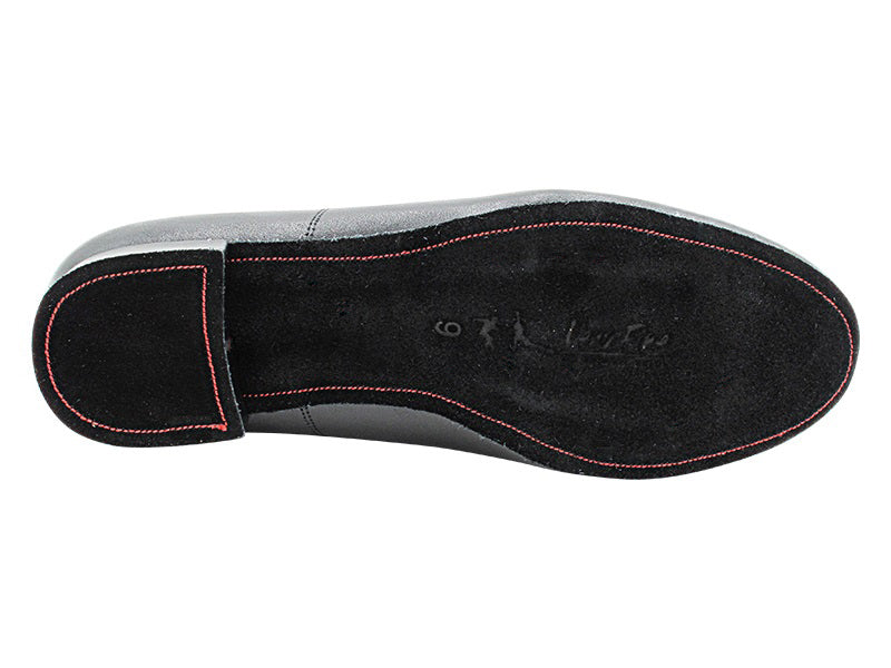 2503LEDSS Black Leather with 1" Standard Heel in the photo