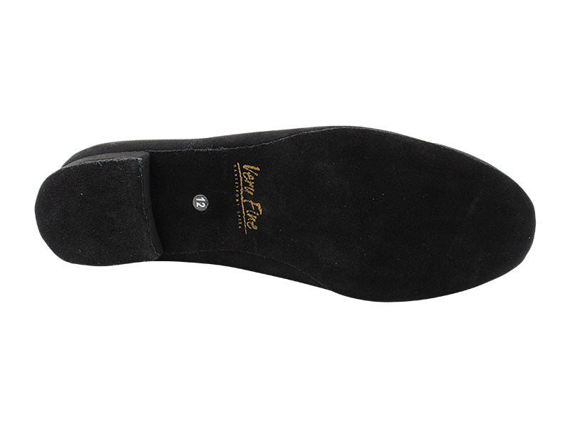 2503 Black Oxford Nubuck with 1" Standard Heel in the photo