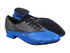 2504 Black Leather_234 Blue Stardust with 1" Heel in the photo