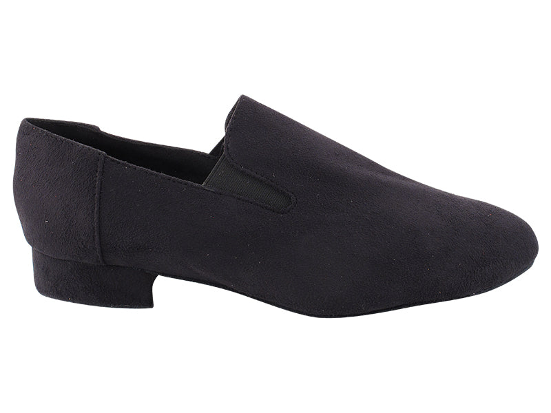 3526LEDSS Black Suede with 1" Standard Heel in the photo