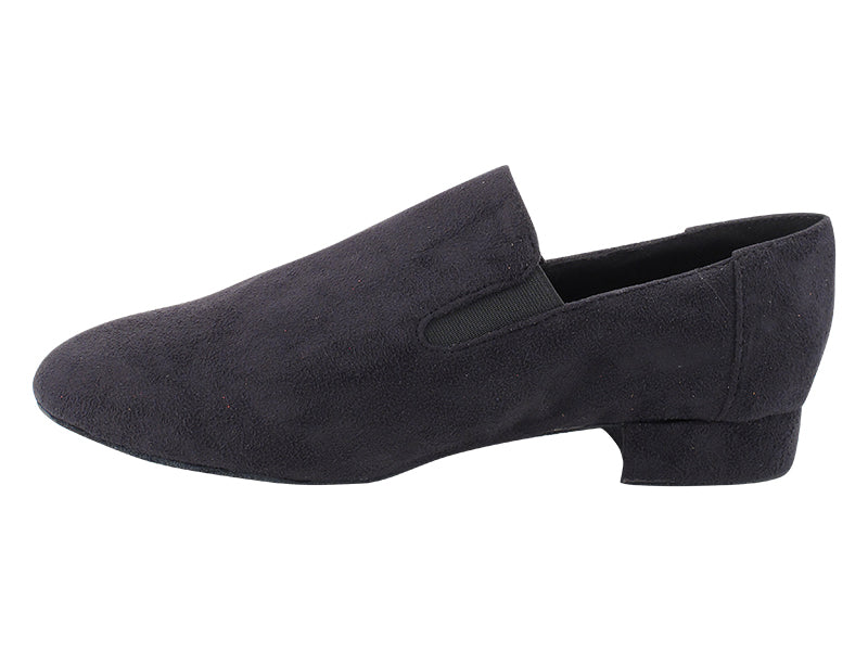 3526LEDSS Black Suede with 1" Standard Heel in the photo