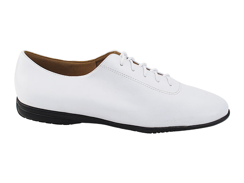 2507LEDSS White Leather with 0.25" thickness treegum sole in the photo