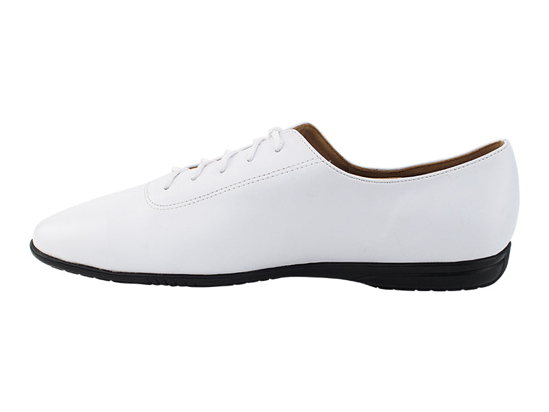 2507LEDSS White Leather with 0.25" thickness treegum sole in the photo