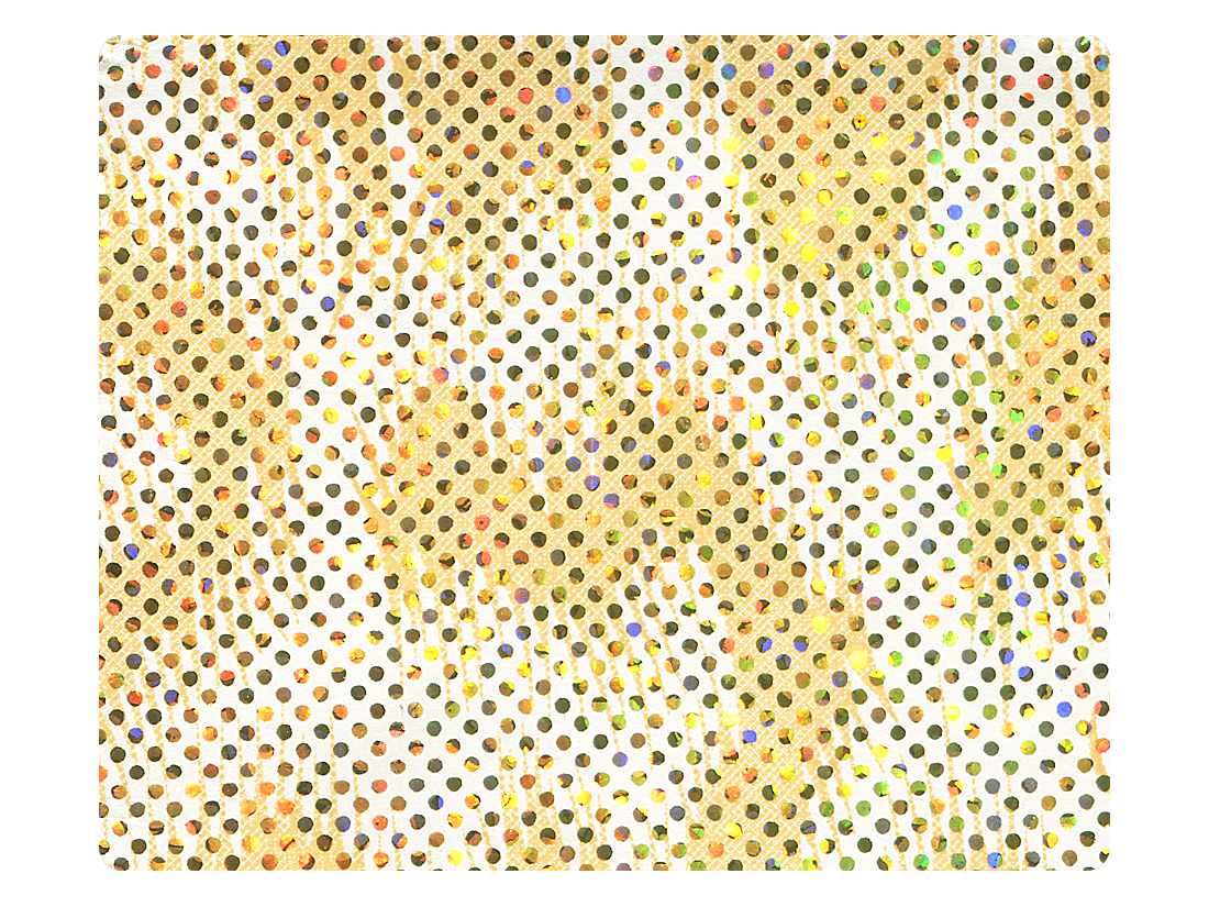 254 Gold(Leopard) PU Fabric Swatch