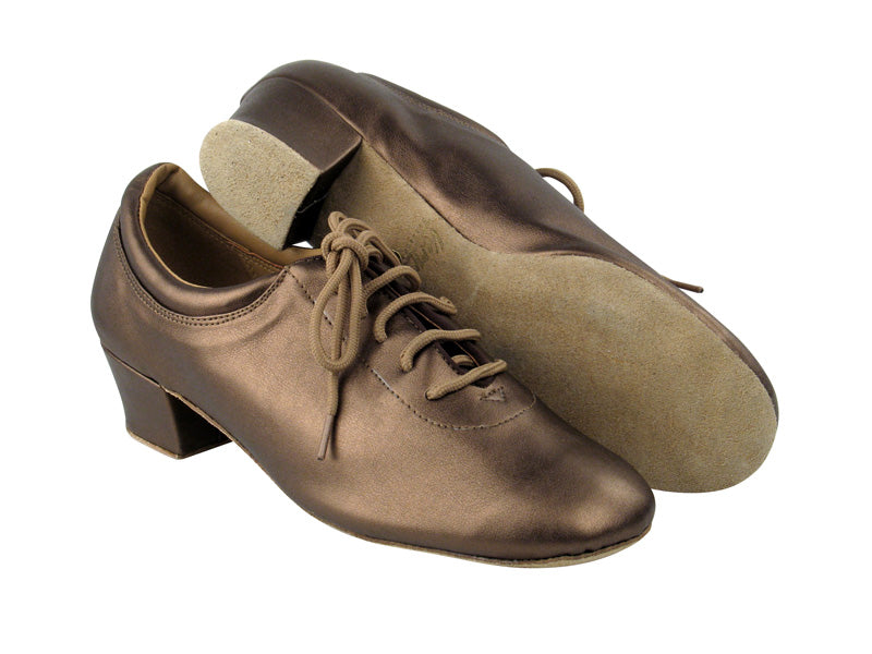 2601 Copper Leather with 1.5" Medium Heel in the photo