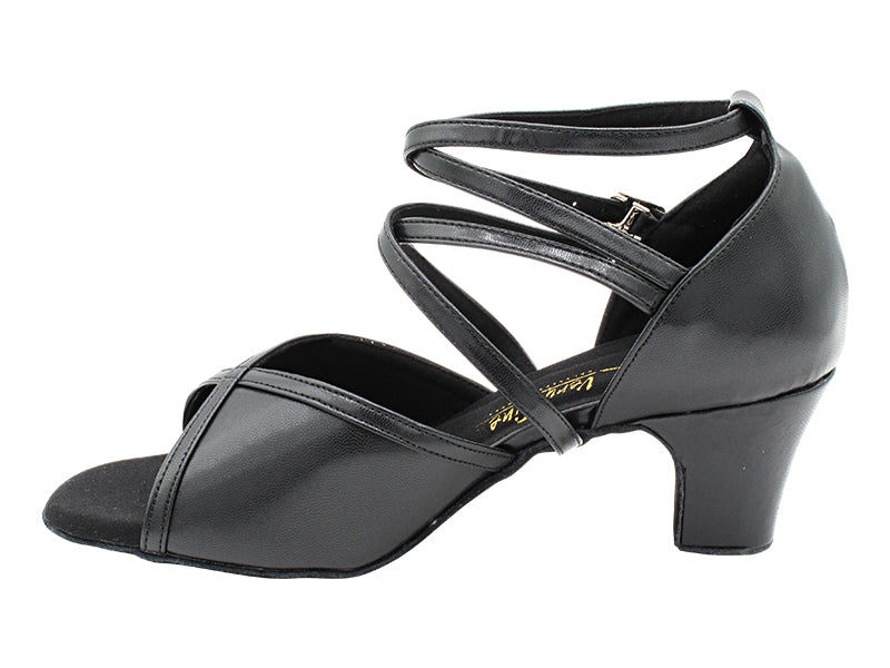 2630LEDSS Black Leather with 2" MEDIUM HEEL (035) in the photo