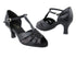 2702 127 Black Stardust_Black Leather with 2.5" Heel in the photo