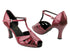 2702 131 Red Patent with 3" Heel in the photo