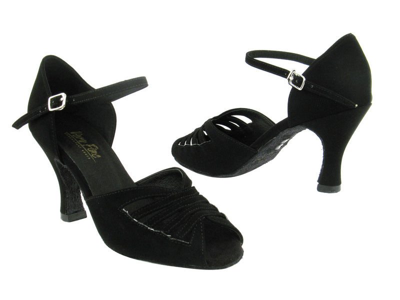 2709 136 Black Nubuck with 3" Heel in the photo