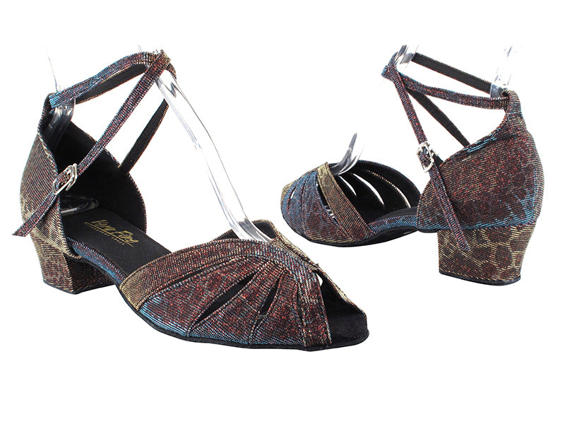 2713 95 Blue Illusion with 1.5" Medium Heel in the photo