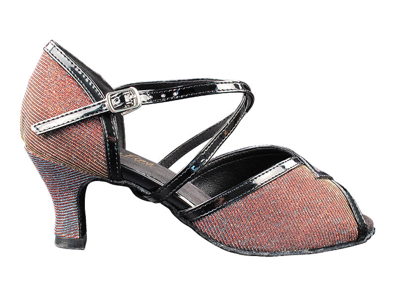 2721 Blue Illusion & Black Patent Trim with 2.5" Heel (2899) in the photo