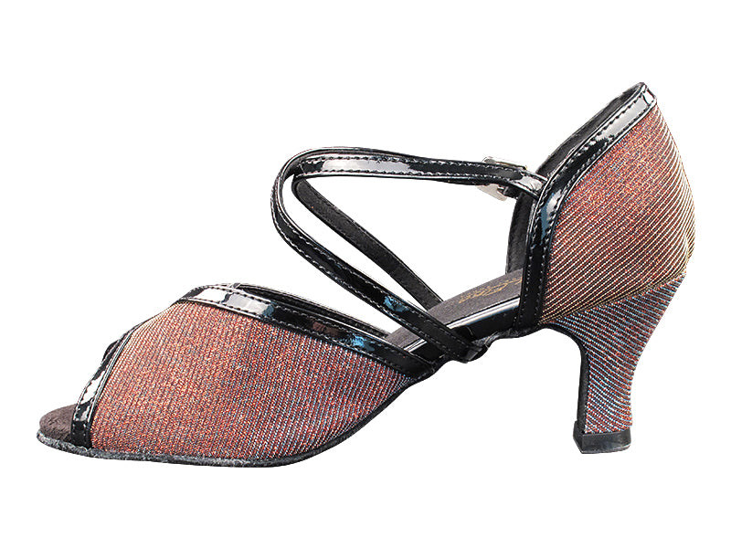 2721 Blue Illusion & Black Patent Trim with 2.5" Heel (2899) in the photo