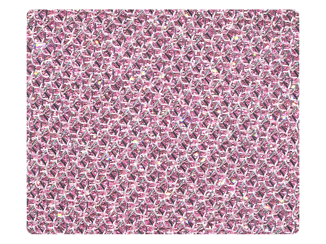 272 Light Pink Glitter Fabric Swatch