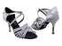 2784LEDSS Grey Satin with 3" slim heel (6646) in the photo