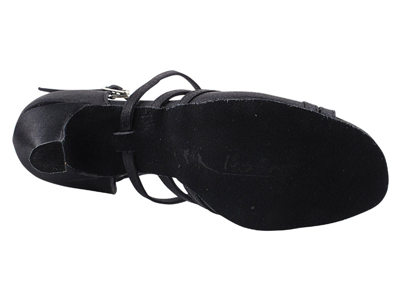 1724DX Black Satin with 2.5" Heel (2899) in the photo