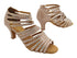 2934Bling Champagne Glitter Satin with 2.5" Heel (2899) in the photo