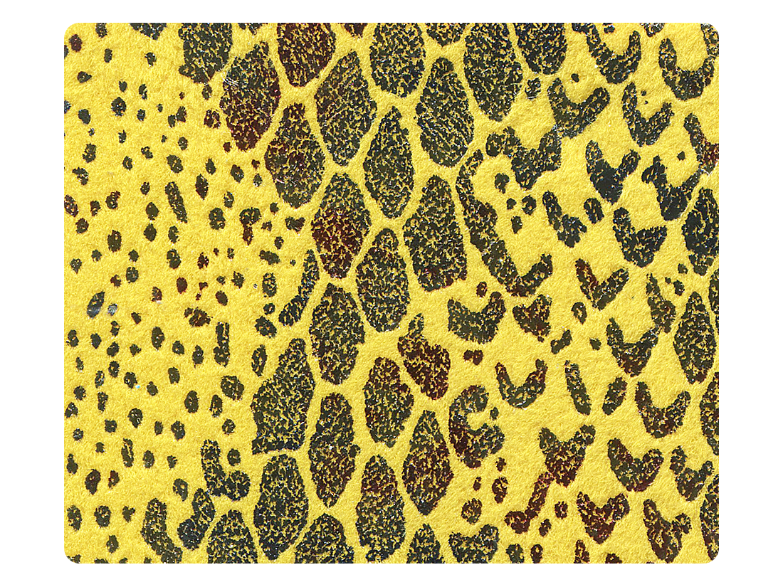 294 Yellow Velvet Fabric Swatch
