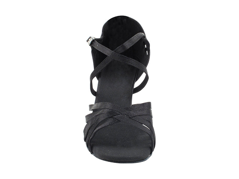 3037LEDSS Black Satin with 2.5" Heel (2899) in the photo