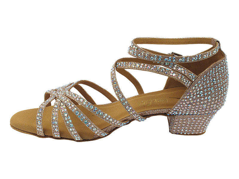 3613Bling Champagne Glitter with 1.5" Heel (2001) in the photo