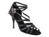 5008LEDSS Black Scale with 3.5" Stiletto Black Plated Heel in the photo