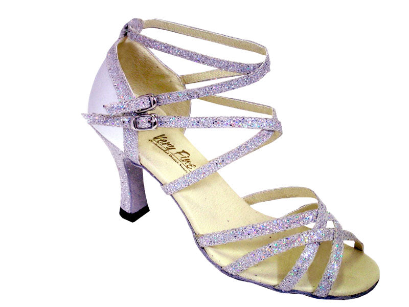 5008Mirage Silver Scale & Silver Leather