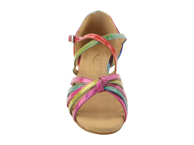 6005C (6005X) Rainbow Leather with 1.5" Medium Heel in the photo