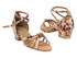 6005 287 Flower PU with 1.5" medium heel in the photo