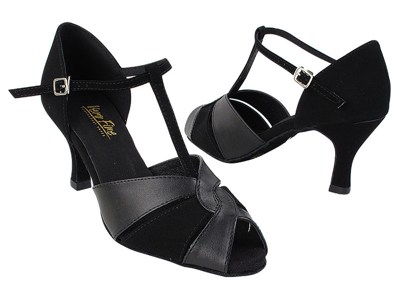6006 140 Black PU_X_136 Black Nubuck with (6812) 3 inch Heel in the photo