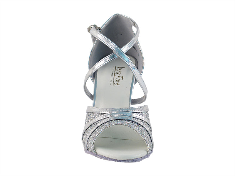 6023 Silver Sparklenet & Silver Trim