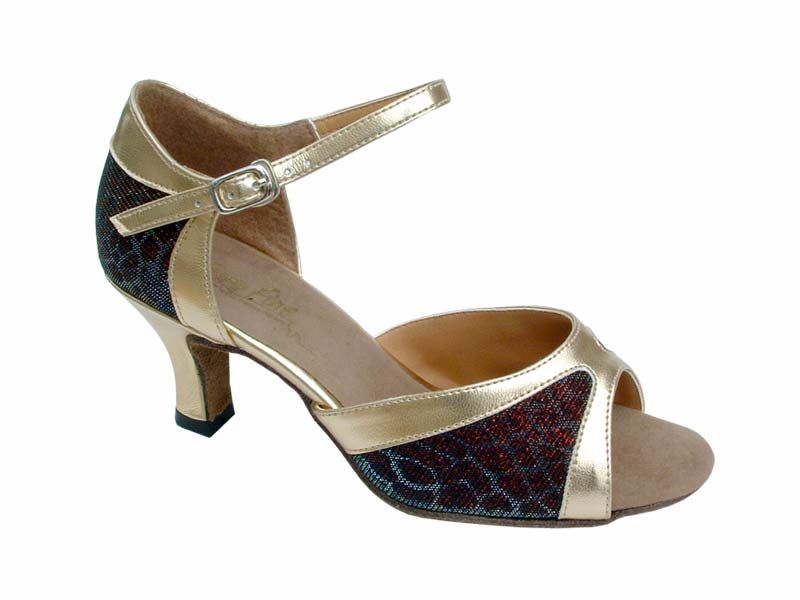 6024 Blue Illusion & Gold Trim