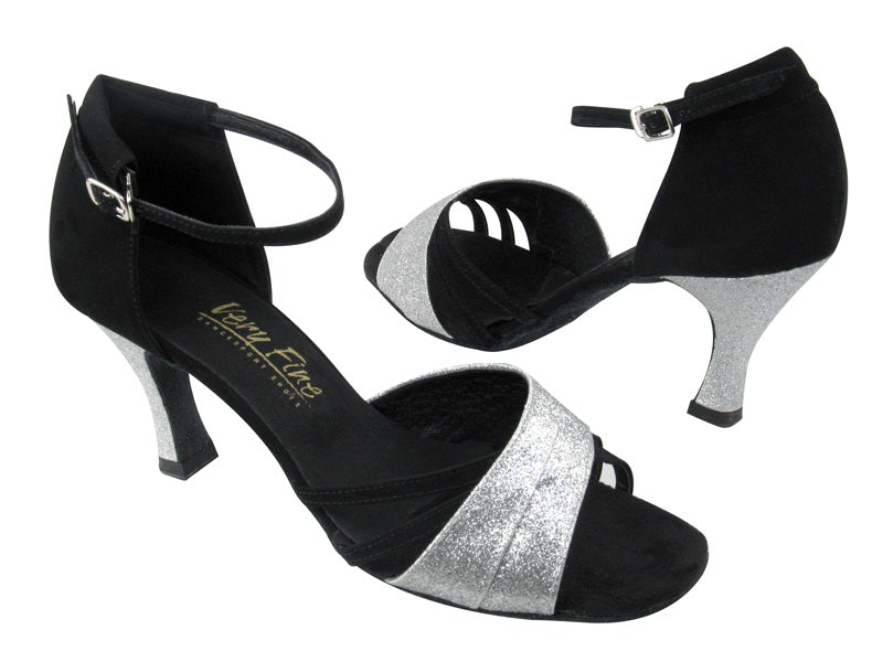 6030 126 Silver Stardust_Black Nubuck_1620 BackStrap