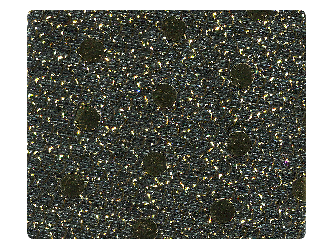 67 Gold Dots Fabric Swatch