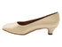 6801 Flesh Satin with 1.3" Cuban Heel (387) in the photo