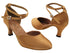 6817 Brown Satin with 2.5" Heel (2899) in the photo