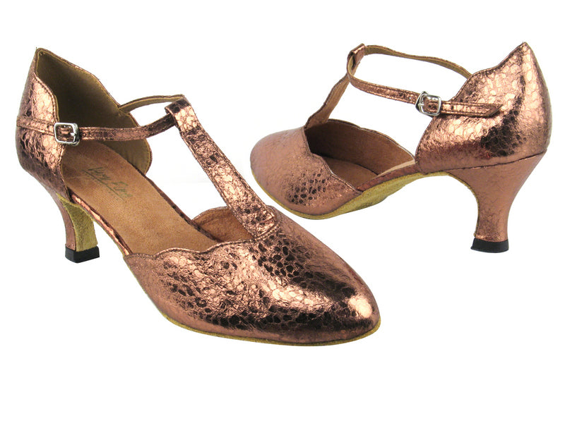 6819 206 Ultra Copper with 2.5" Heel in the photo