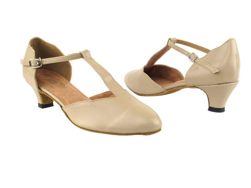 6819 60 Tan Leather with 1.3" Heel in the photo