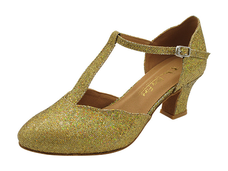 6819LEDSS 88 Gold Scale with 2.2 INCH THICK CUBAN HEEL (2317) in the photo