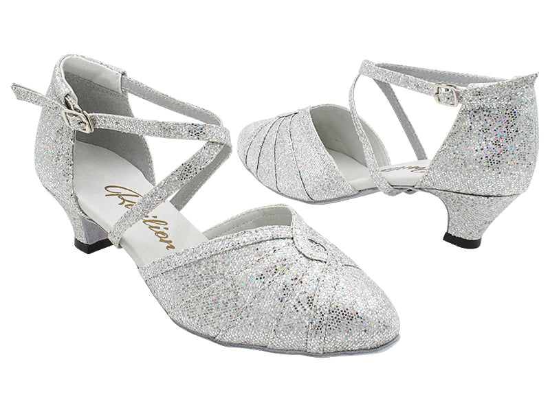 6825 107 Silver Scale with 1.3" Cuban Heel (387) in the photo