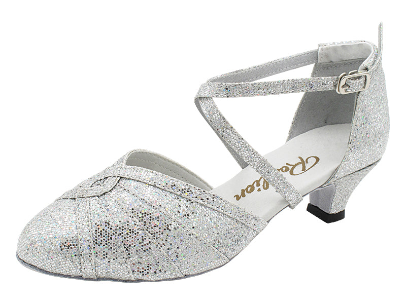 6825 107 Silver Scale with 1.3" Cuban Heel (387) in the photo