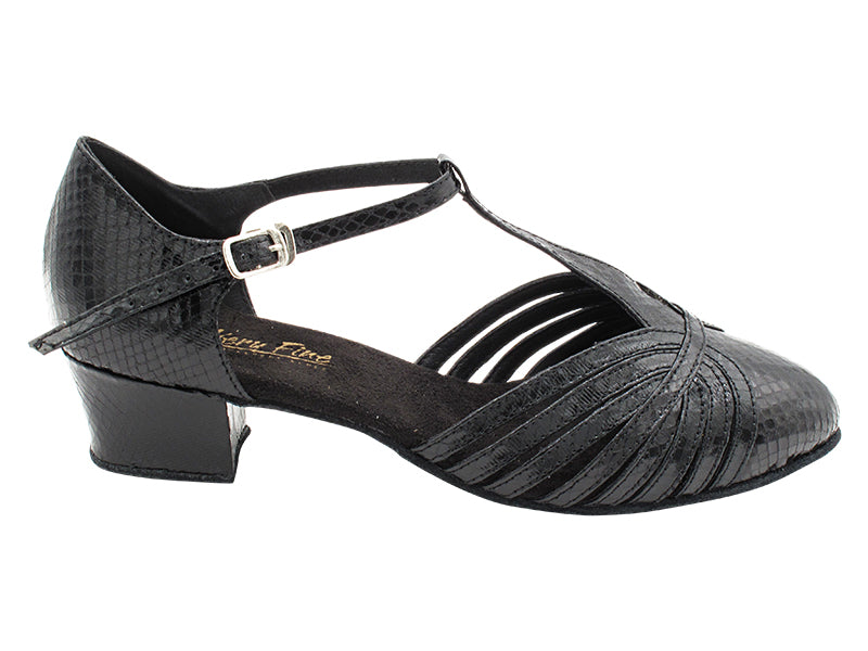 6829 222 Snake Black with 1.5" Heel (2001) in the photo
