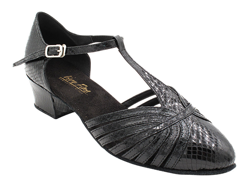 6829 222 Snake Black with 1.5" Heel (2001) in the photo