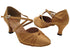 6836 Brown Satin with 2.5" Heel (2899) in the photo