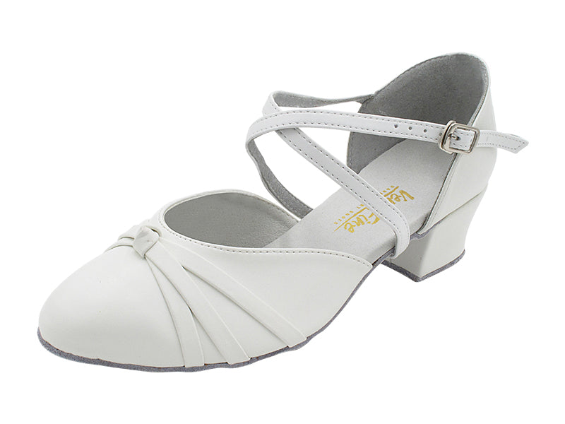 6836 White Leather with 1.5" Heel (2001) in the photo