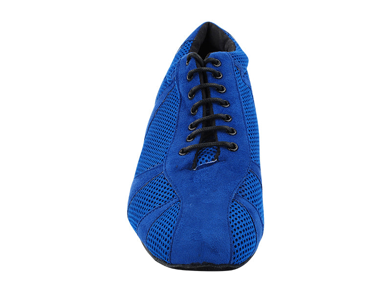 705LEDSS Navy Blue Suede & Blue Knit Mesh with 1.5" Heel (2001) in the photo