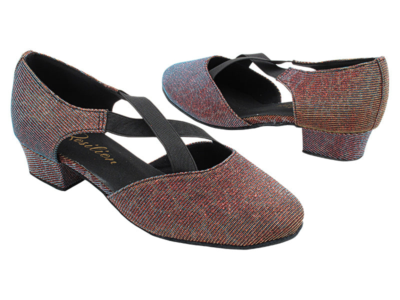 7307 95 Blue Illustion with 1" Heel (8881) in the photo