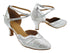 7887LEDSS Silver Scale & Silver Leather Trim with 2.5" Heel (2899) in the photo