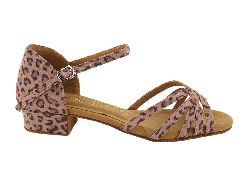 802FT 267 Leopard Velvet with 1" Heel (8881) in the photo
