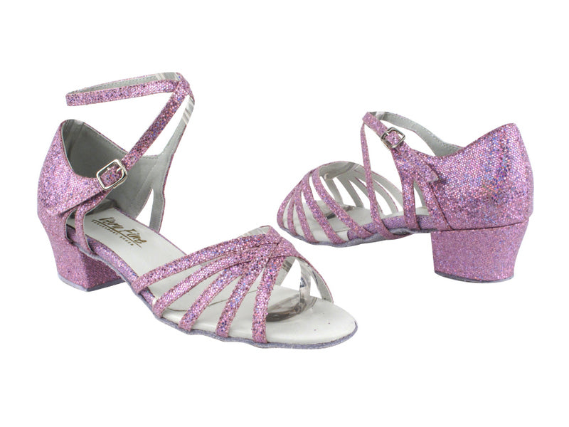 802 190 Purple Scale_1657 BackStrap with 1.5" Medium Heel in the photo