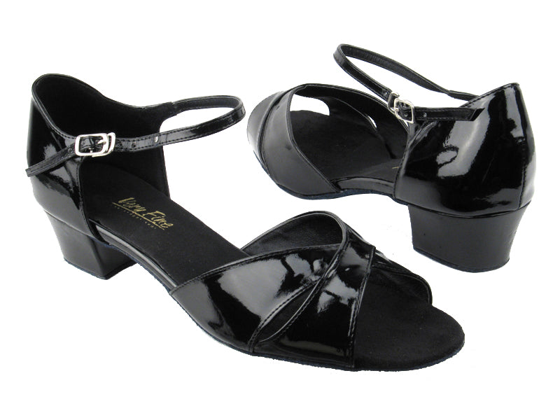 803 Black Patent 1.5" heel in the photo